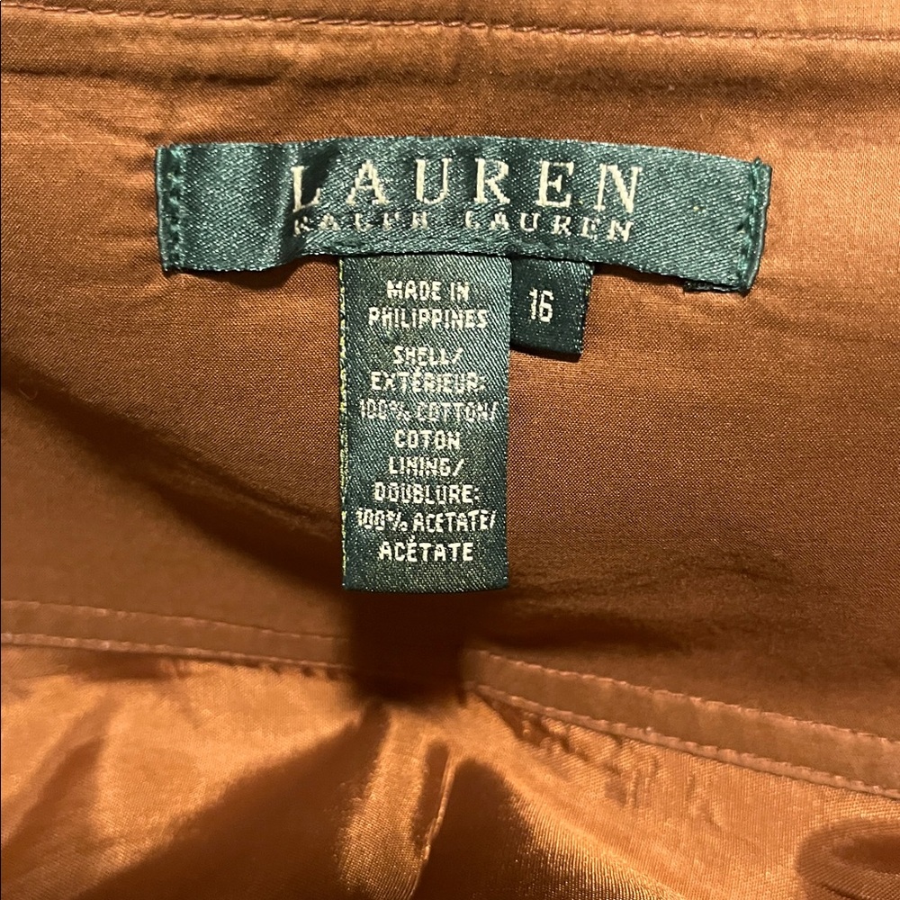 Lauren Ralph Lauren Copper Skirt - Picture 4 of 4